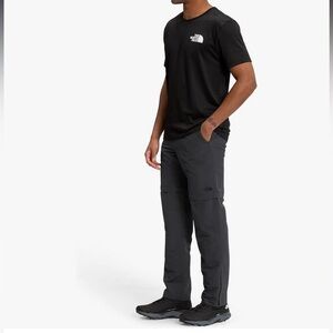 The North Face Paramount Trail Convertible pants gray cargo excellent XXL